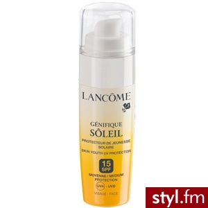 Genifique Soleil Face Ochrona przeciwsłoneczna do twarzy SPF15 50 ml - Emu Buty Moda