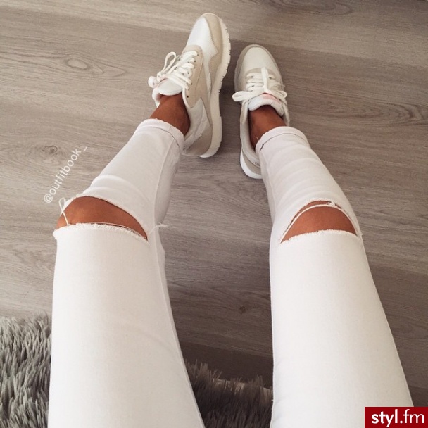 Jeansy Spodnie Moda