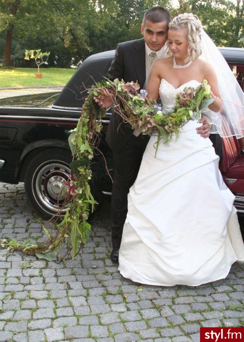 Bukiety ślubne Ślub Moda