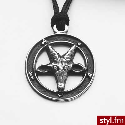 Wisiorek Pentagram 2 - Wisiorki Biżuteria Moda