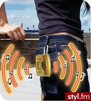 Mini boombox iPod speaker pouch ;] - Gadżety Inne Moda