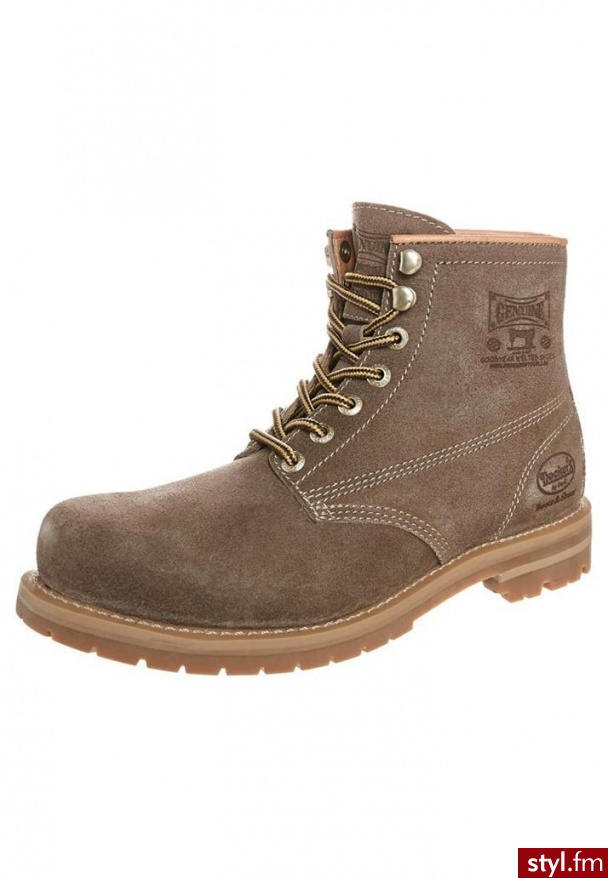 Dockers by Gerli Botki sznurowane brązowy (331112-001) - Botki Buty Moda