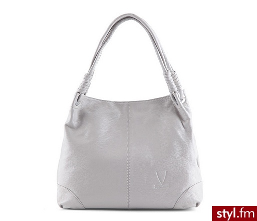 VIP COLLECTION TOREBKA DAMSKA (V74-04-418-70) szary - Torebki na co dzień Torebki Moda