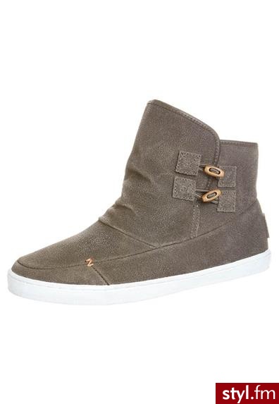 HUB QUEENIE Botki szary (W12-09 WS-WS04) - Botki Buty Moda