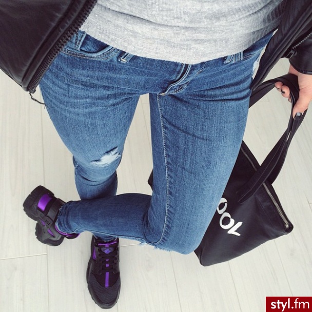 Jeansy Spodnie Moda