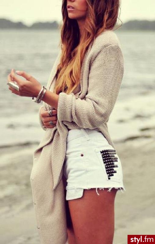 Sweter   spodenki DIY 
Kooocham . - Swetry Ciuchy Moda
