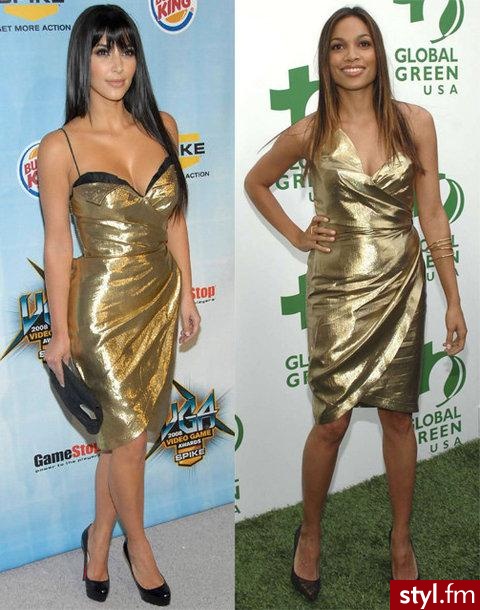 Kim Kardashian czy Rosario Dawson? - Pozostałe Ciuchy Moda