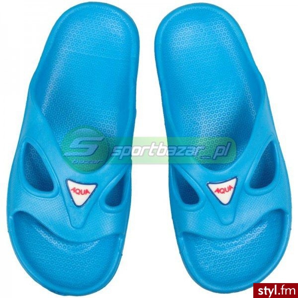 Aqua Klapki Corsica Niebieskie 35 - Klapki Buty Moda