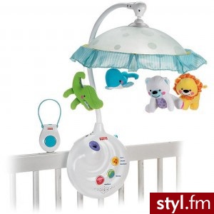 Fisher Price Karuzelka Z Projektorem + Pilot N8849 - Dziecko