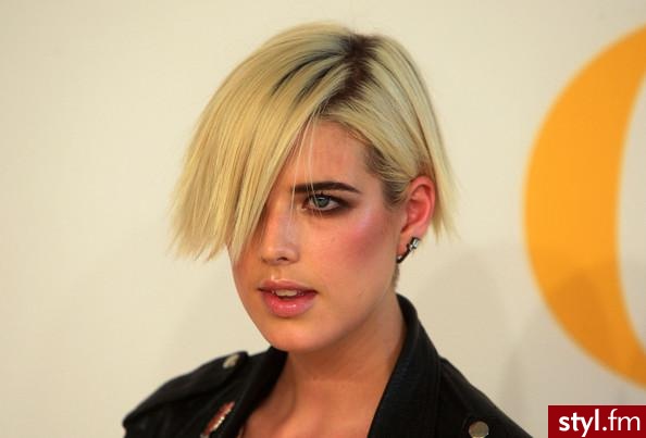 fryzury. Agyness Deyn - Krótkie Fryzury