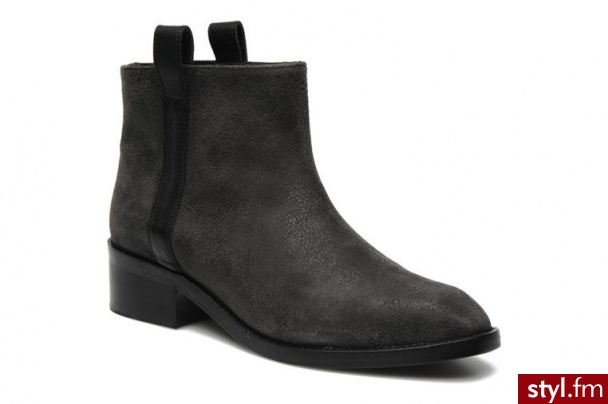 Surface To Air PÓŁBUTY I BOTKI KIM PULL TAB BOOTS BY SURFACE TO AIR (Czarny) - Botki Buty Moda
