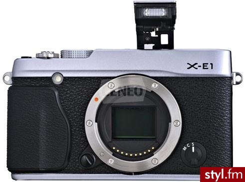 Fuji x-E1 BODY srebrny - Body Bielizna Moda