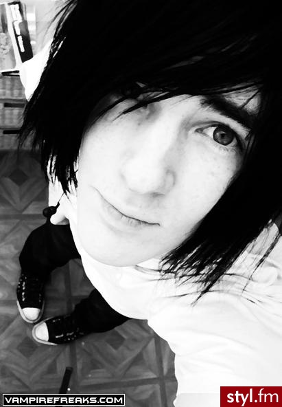 EMO Alternatywne Średnie Fryzury
