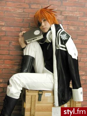 Lavi-d.gray-man. Cosplay Laviego <3 - Średnie Męskie Fryzury
