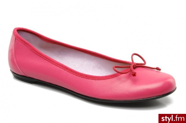 Valensi BALERINKI VEGA BY VALENSI (Różowy) - Balerinki Buty Moda