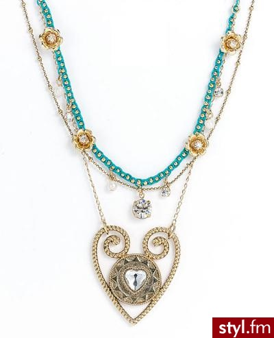 Naszyjnik od Betsey Johnson, inspirowany stylem etno. Cena: $50 - Pozostałe Dodatki Moda