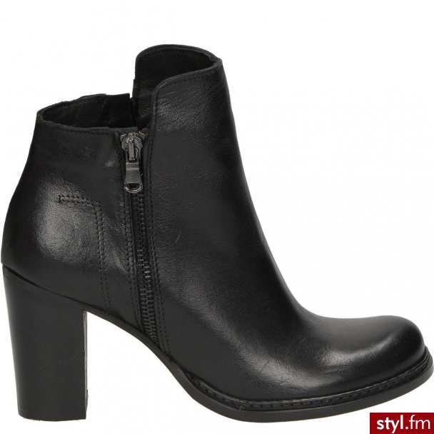 Venezia BOTKI VE50 SAV NERO - Botki Buty Moda