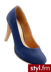 Bonprix Czółenka ciemnoniebieski 942302_22163 - Czółenka Buty Moda