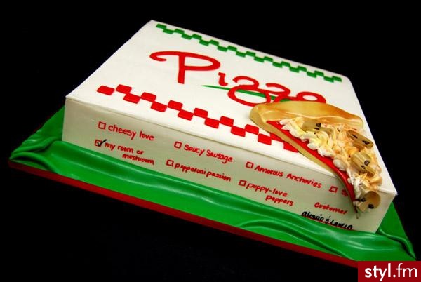 Torty. 1 - pizza, 2 - hamburger. - Misz-masz