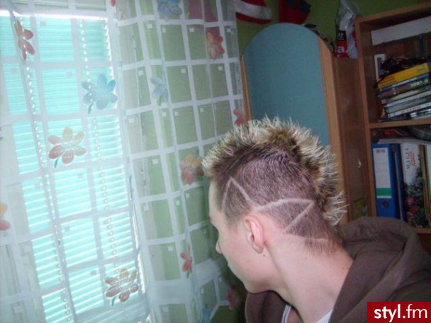 Punk Rock Alternatywne Średnie Fryzury