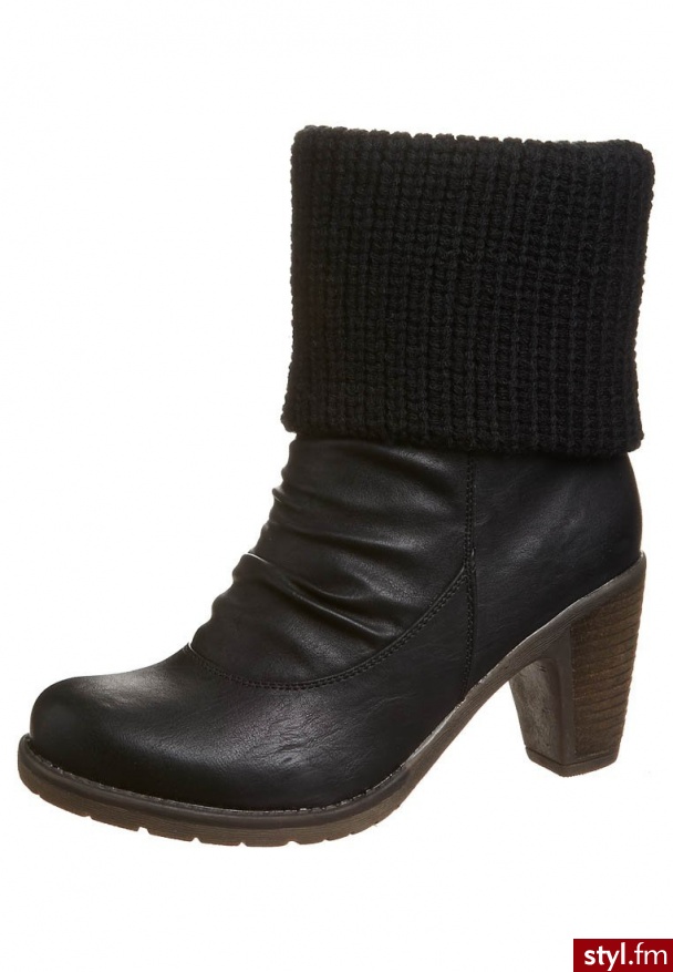 Rieker ANNA Botki czarny - Botki Buty Moda