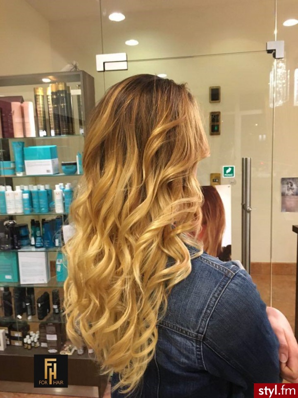 http://forhairsobieski.pl/ SOMBRE OLAPLEX WARSZAWA DOBRY FRYZJER - Na co dzień Średnie Fryzury