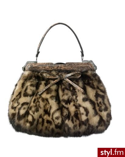 Valentino - 12.500$ (oczywiście potępiam w całości prawdziwe futra!) - Pozostałe Torebki Moda