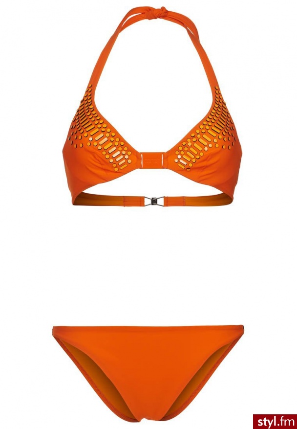 Parah Bikini pomarańczowy - Na plażę Bielizna Moda