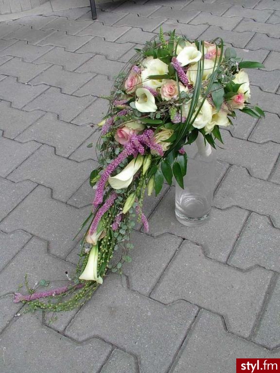 Bukiety ślubne Ślub Moda