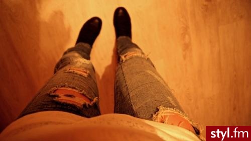 Jeansy Spodnie Moda