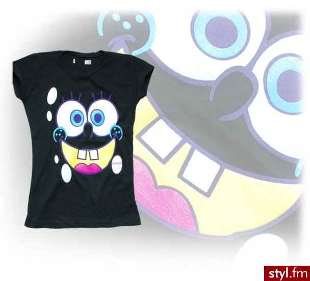 Bluzka spongebob - Pozostałe Ciuchy Moda