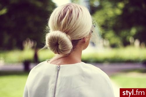 Blond Kok Proste Na co dzień Długie Fryzury