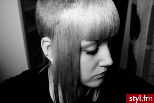 Blond Punk Rock Alternatywne Krótkie Fryzury