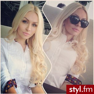Blond Rozpuszczone Kręcone Na co dzień Długie Fryzury