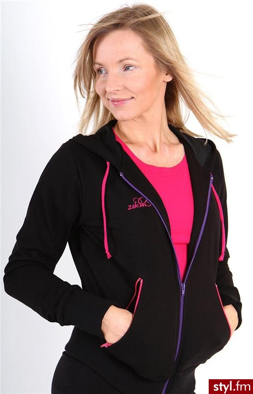 2skin Neon bluza 0120 czarny - Bluzy Ciuchy Moda