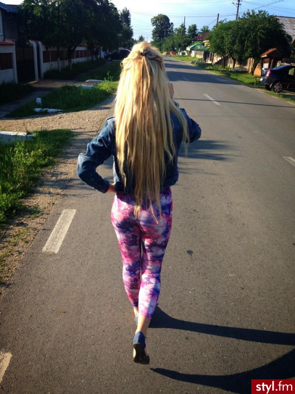 Blond Rozpuszczone Proste Na co dzień Długie Fryzury