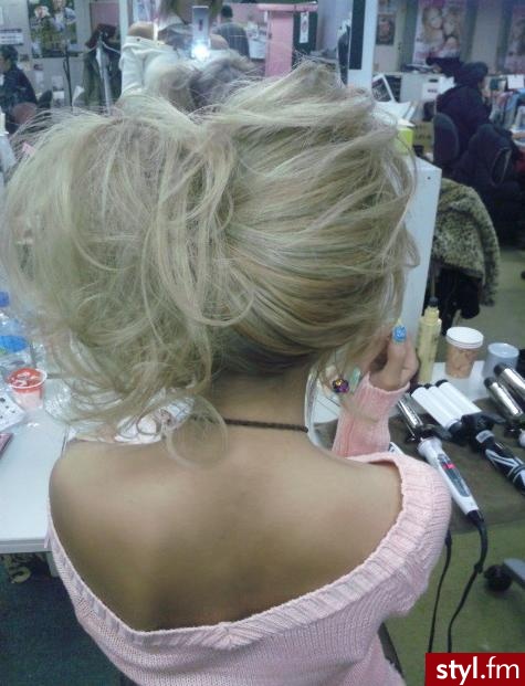 Blond Rozpuszczone Proste Na co dzień Długie Fryzury