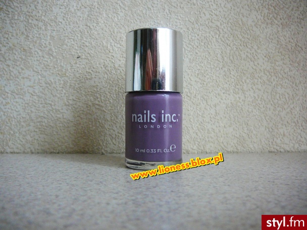 Informacje na temat tego produktu  znajdziecie w NOTCE NA BLOGU: http://lioness.blox.pl/2013/11/Nails-inc-Lowndes-Square.html - Kosmetyki
