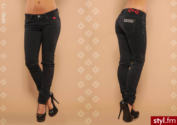 Jeansy Spodnie Moda