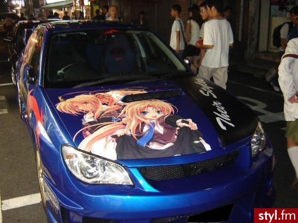 Zdjęcia zostały zrobione na imprezach zwanych "Itasha". - Misz-masz