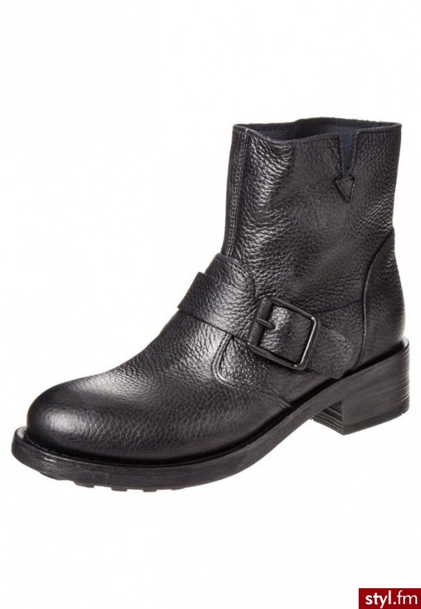 Nana by Francesco Morichetti MARIKA Botki kowbojki i motocyklowe czarny (88005d0) - Pozostałe Buty Moda