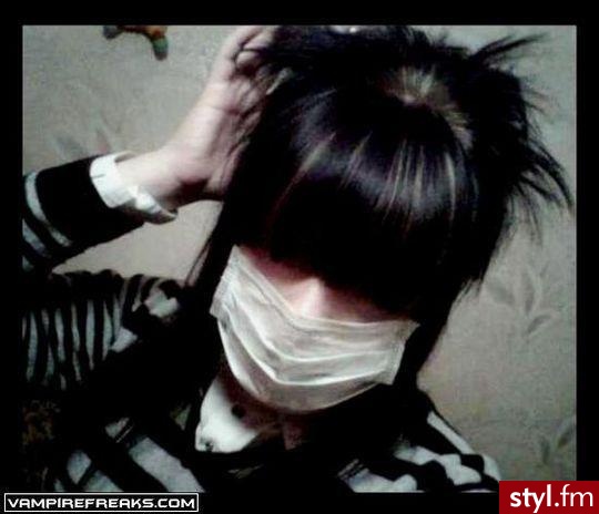 EMO Alternatywne Średnie Fryzury