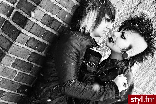 Punk Rock Alternatywne Średnie Fryzury