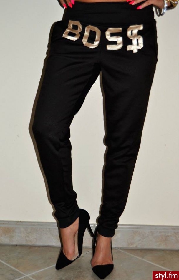 Dresowe Spodnie Moda