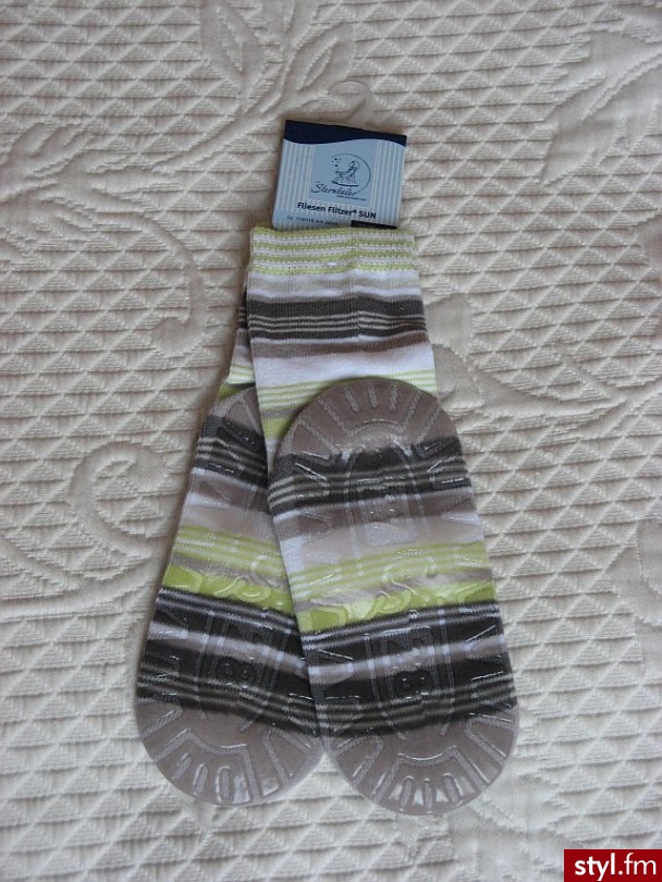 Sterntaler Skarpetki ABS SUN 27/28 80321 kolor 553 - Rajstopy Bielizna Moda