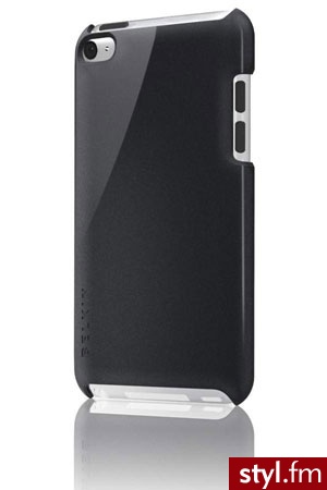 Belkin ETUI BELKIN AKRYLOWE DO IPODA TOUCH 4G METALICzNO-CzARNE (F8z762CWC00 ) - Portfele i etui Dodatki Moda