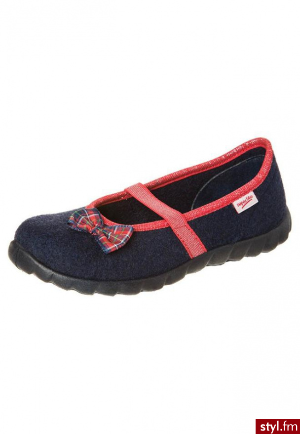 Superfit Kapcie niebieski (00302) - Pozostałe Buty Moda
