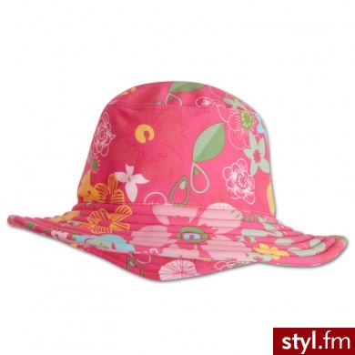 PLAYSHOES Girls Kapelusz FLORA kolor różowy różowy - Nakrycia głowy Dodatki Moda