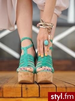 Sandały Buty Moda