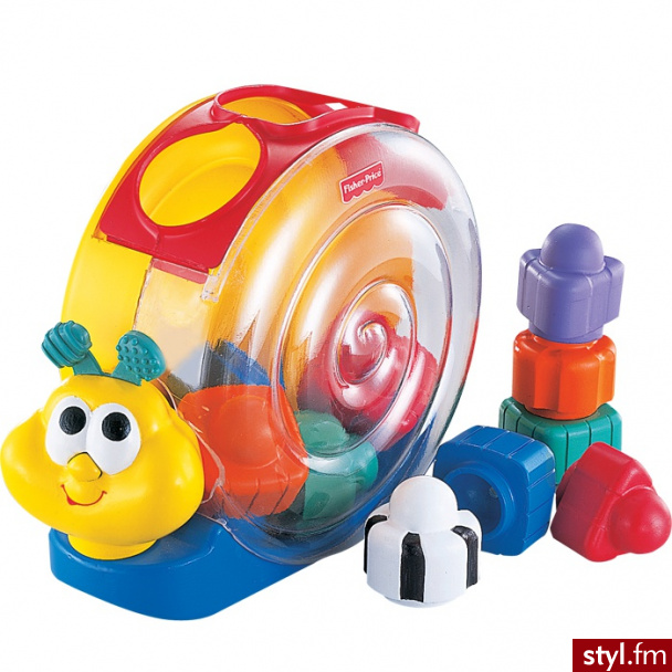 Fisher Price Ślimak Smakosz Klocków 71922 - Dziecko